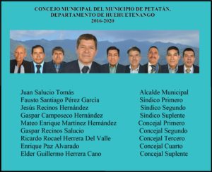 CONCEJO MUNICIPAL 2016 – 2020