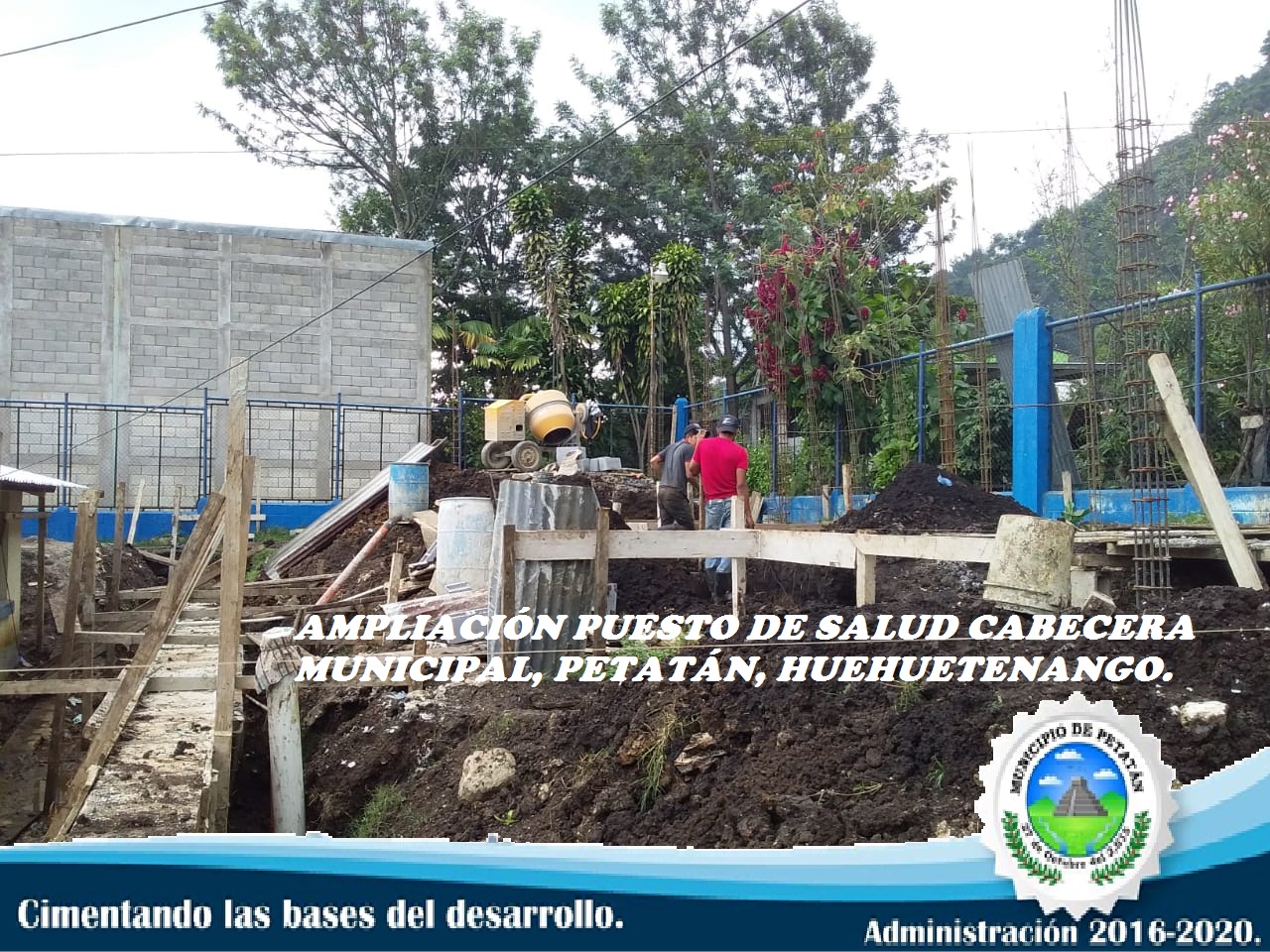 AMPLIACIÓN PUESTO DE SALUD CABECERA MUNICIPAL, PETATÁN, HUEHUETENANGO.